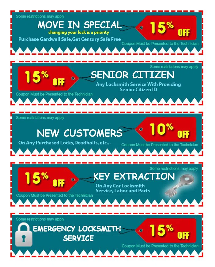 Orlando Super Locksmith, Orlando, FL 407-549-5036 - coupons22-set-five